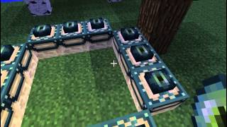 Как сделать портал в эндер мир и портал в ад???