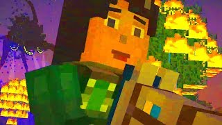 Майнкрафт Story Mode (Эпизод 4) МЕЖДУ МОЛОТОМ И НАКОВАЛЬНЕЙ #1 Мультик Игра в майнкрафт Прохождение