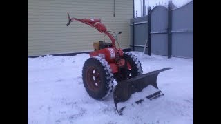 Испытания отвала. Замена масла.