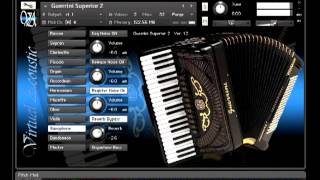 Guerrini Superior 2 accordion for NI Kontakt VST - Liber Tango DEMO [Virtual Acoustic]