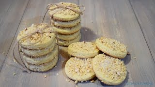 Ореховое печенье из песочного теста / Walnut cookies from the dough