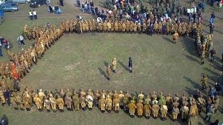 Реконструкция боя за освобождение Запорожья. Полная версия.