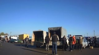 Разборки на рынке Большие Копани. Картошка и фрукты
