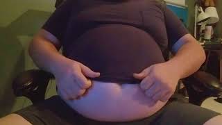 Tight shirt belly play