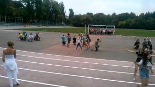 Підготовка до 1 вересня НУБіП України. Флеш-моб з прапорами 26.08.2015