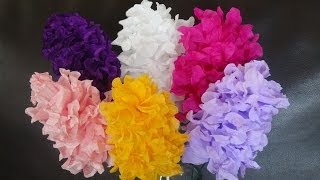 How to make easy paper flowers / DIY Mother's day craft