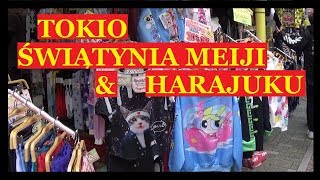 Tokio, świątynia Meiji oraz ulica Takeshita w Harajuku. Podróż do Japonii, dzień drugi, część 2
