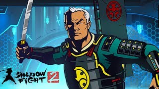 Shadow Fight 2 (БОЙ С ТЕНЬЮ 2) - ИНТЕРЛЮДИЯ. ВСЕ БОССЫ ЗА ТИТАНА