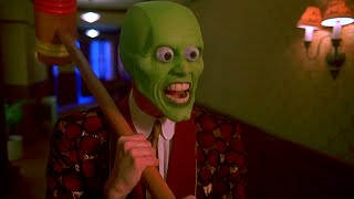 Шумиха с прыгающим будильником  — «Маска» (1994) сцена 1/8 HD