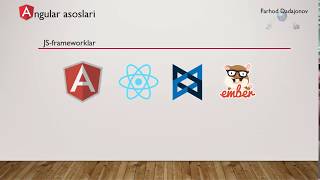 Angular asoslari. 1-Bo'lim. 1-Dars. Angular o'zi nima?