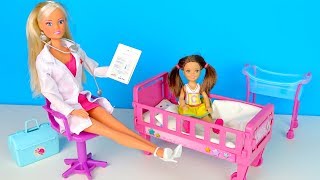 Бесплатный Сыр или Как Катя в Больничку Попала Мультик #Барби Школа Куклы Игрушки для девочек