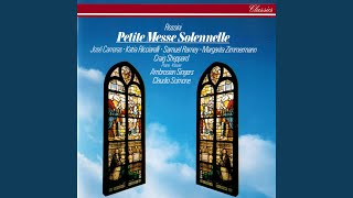 Rossini: Petite Messe solennelle - 4. Ritournelle pour le Sanctus - Sanctus