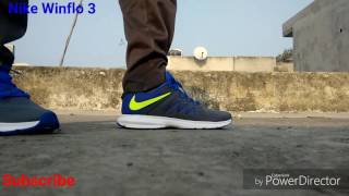 Nike Winflo 3 on foot