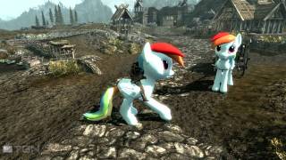 ★ Skyrim Mods - Rainbow Dash! ft. MFPallytime - WAY