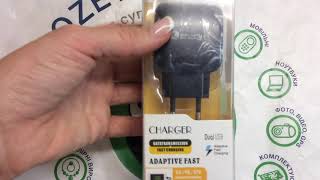 Распаковка - сетевое зарядное устройство Qualcomm Quick Charge 3.0 из Rozetka.com.ua