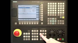 SINUMERIK 808D Tutorial Milling Part 2 - Switch on & Reference