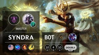 Syndra Bot vs Vayne - NA Master Patch 9.8