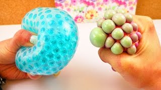 DIY Anti-Stressball Challenge | Squeezy Mash Ball vs Orbeez Ball | Eva & Kathi Bastel Challenge