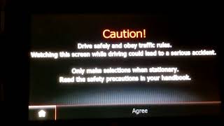 Video 12 -- Solution for Video 8 -Disabled- Agree Icon in Map, navigation of  Medianav 7.0.5