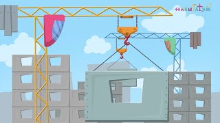 СТРОИТЕЛЬ | В МИРЕ ПРОФЕССИЙ - стихи-мультфильмы для малышей "Навигатум"