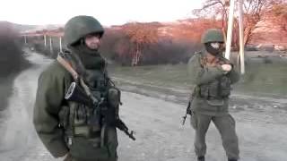 Разговор Крымского Татарина и Зеленого Человечка из РФ Крым 13 03 14