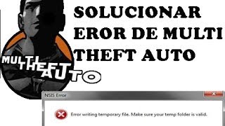 Como Solucionar error MTA (Error writing temporary file.Make sure your temp folder is valid.)
