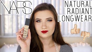 NARS NATURAL RADIANT LONGWEAR FOUNDATION | Review, Swatch Comparions + Demo