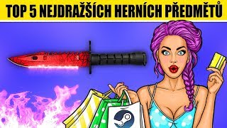 TOP 5 nejdražších HERNÍCH PŘEDMĚTŮ