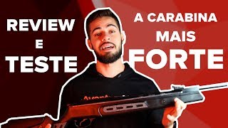 Review e Teste Carabina de Pressão Hatsan HT125 Sniper 5.5mm C/ Gás Ram - AventuraMix