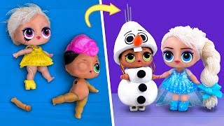 Nigdy nie Jesteś za Stara na Lalki! 10 LOL Surprise z Krainy Lodu Które Zrobisz Samemu