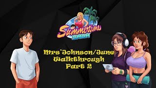 Summertime Saga || Tammy(Mrs.Johnson)/June Quest Walkthrough Part 2 || 18+