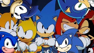 Saturday Morning Adventures in Sonic Mania: Credits (Sonic Cartoons + More X Sonic Mania  Mashup)