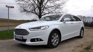 2015 Ford Mondeo Turnier 1.6 Duratorq TDCI (115 HP) Test Drive