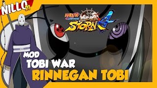 Naruto Ninja Storm 4, Mod Tobi War Tempestade de Fogo/ Rinnegan Tobi - Nillo21.