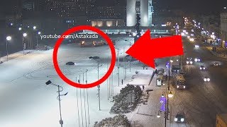 Astakada Владивосток Дрифт 21 марта 2019 Снег ул. Светланская Центральная площадь