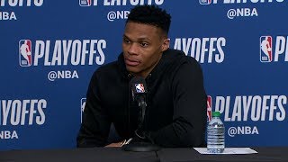 Russell Westbrook Postgame Interview | Thunder vs Jazz - Game 6 | April 27, 2018 | 2018 NBA Playoffs