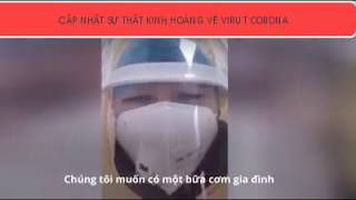 Sự thật virut corona như thế nào? Nữ ý tá trung quốc tuyên bố.