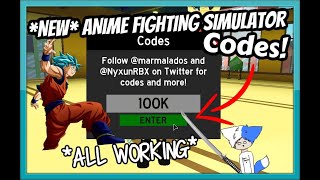 *NEW* ANIME FIGHTING SIMULATOR CODES! *ALL WORKING* JANUARY 2020 [Roblox]