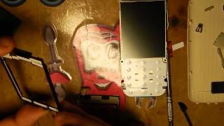 Nokia asha 300 разборка и замена сенсора