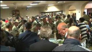 Shropshire gives a hero's welcome to the soldiers of the Royal Irish Regiment 12.04.11
