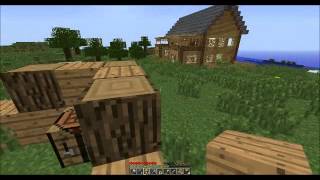Let's play minecraft svenska 17 - Building house
