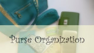 Purse Organization