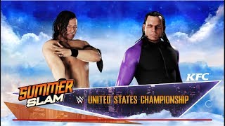 WWE Summer Slam Match  SHINSUKE NAKAMURA vs JEFF HARDY