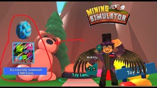 3 Промокода Mining Simulator в Roblox
