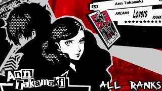 Persona 5 - Lovers Confidant: Ann Takamaki (All Ranks / Romantic Route)
