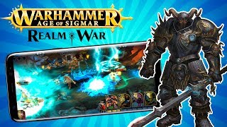 NUEVO WARHAMMER AGE OF SIGMAR REALM WAR ?Descarga Android y IOS | Gameplay en Español