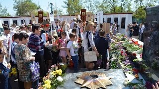 Церемония возложения (г.Маркс, 9 мая 2016)