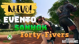 Sanhok Forty-Fivers ! Nuevo Evento Semanal Para PUBG En Xbox One - Todos los Cambios -
