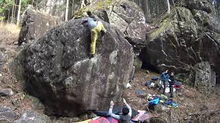 異邦人_3級＠恵那笠置山_Climberえり&K
