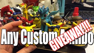 Easy Custom Amiibo Giveaway CLOSED WINNER CHOSEN